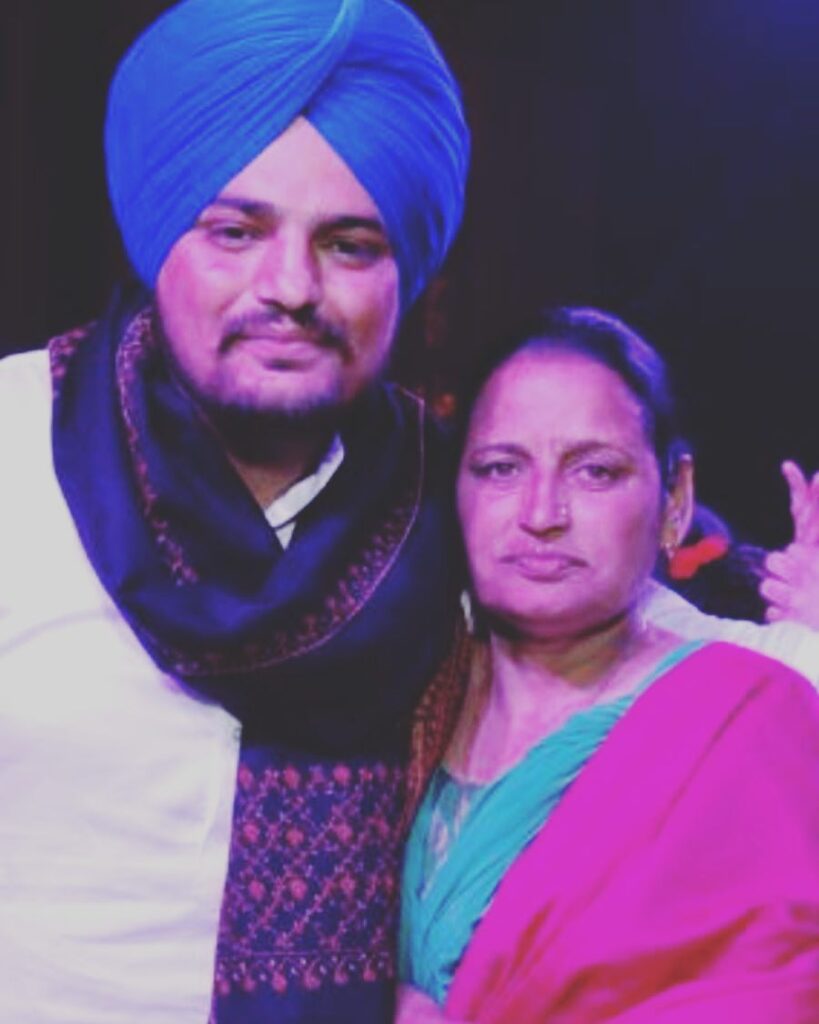 Sidhu Moose wala's Mother